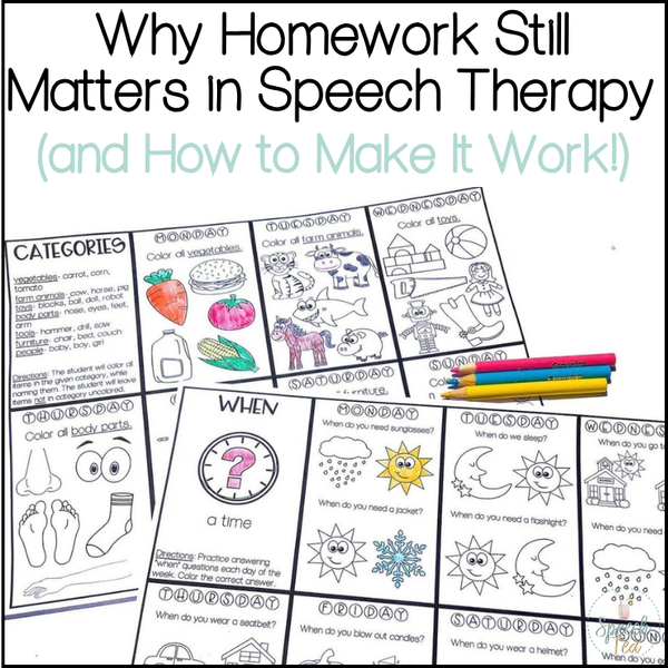 Why Homework Still Matters in Speech Therapy (and How to Make It Work!)