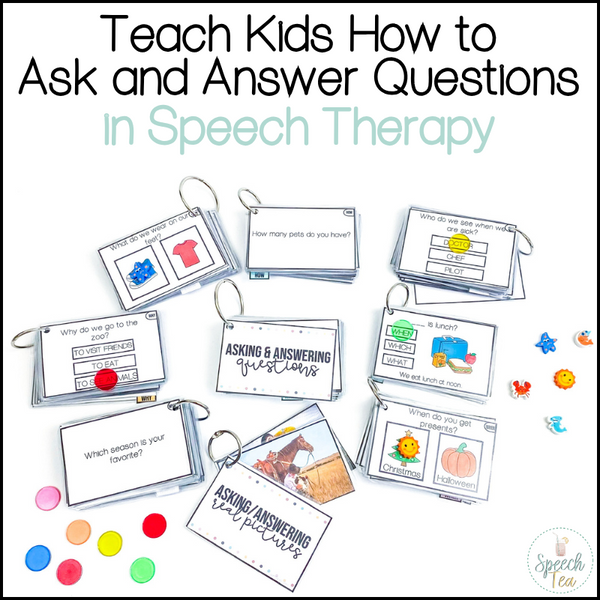 Teach Kids to Ask and Answer Questions in Speech