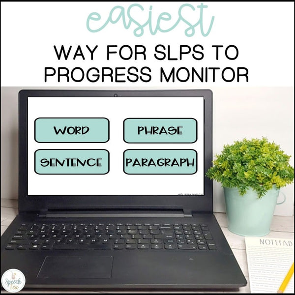 Easiest Way for SLPs to Progress Monitor