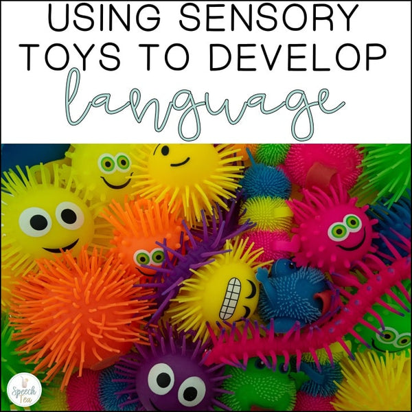 Using Sensory Toys to Develop Language