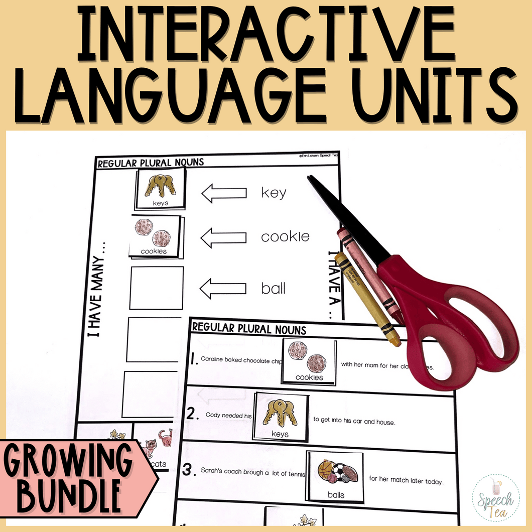 Interactive Language Units GROWING Bundle
