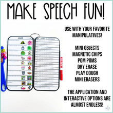 Load image into Gallery viewer, PHYSICAL Language Drill Card Activities for Speech Therapy
