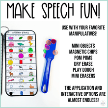 Load image into Gallery viewer, PHYSICAL Phonological Awareness Drill Card Activities for Speech Therapy
