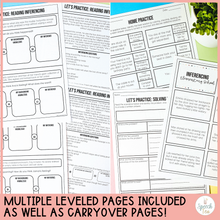 Load image into Gallery viewer, Inferencing Skills Teach and Practice Activities Unit for Speech Therapy
