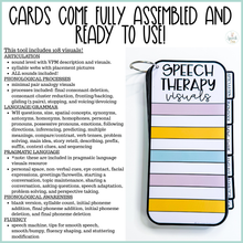 Load image into Gallery viewer, PHYSICAL Speech Therapy Visual Drill Card Activities for Speech Therapy
