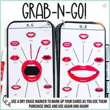 Load image into Gallery viewer, PHYSICAL Speech Therapy Visual Drill Card Activities for Speech Therapy
