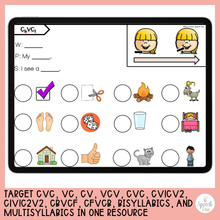 Load image into Gallery viewer, No Print Apraxia Drill Cards Activities
