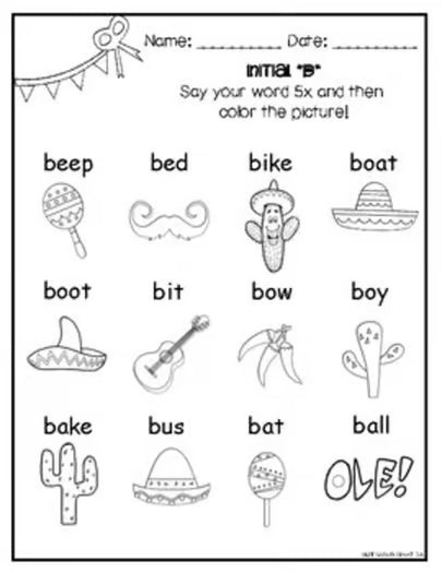 Cinco de Mayo Articulation Activities ALL SOUNDS | Cinco de Mayo Speech Therapy