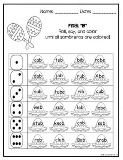 Cinco de Mayo Articulation Activities ALL SOUNDS | Cinco de Mayo Speech Therapy