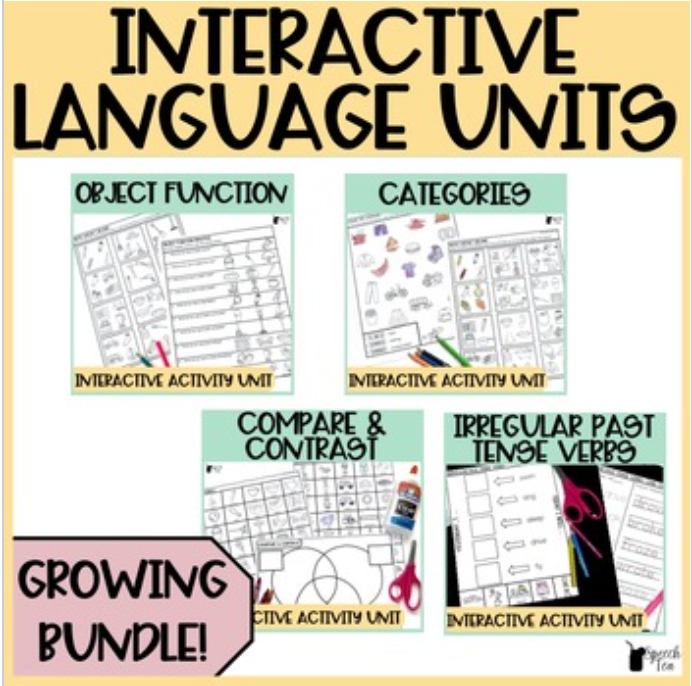 Interactive Language Units GROWING Bundle