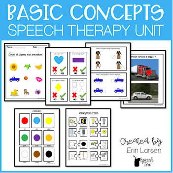 Basic Concepts Activities