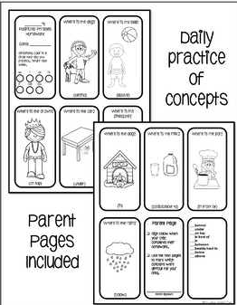 Basic Concepts Homework Mini-books