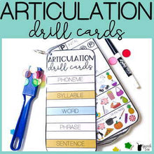 Load image into Gallery viewer, Articulation Drill Cards: Multi-leveled Activities In All Positions
