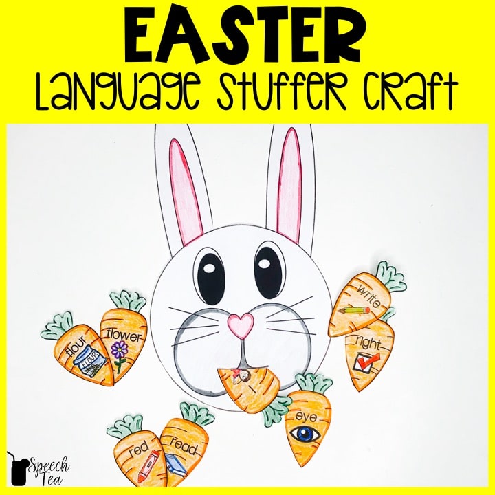 Easter Language Stuffer Craft