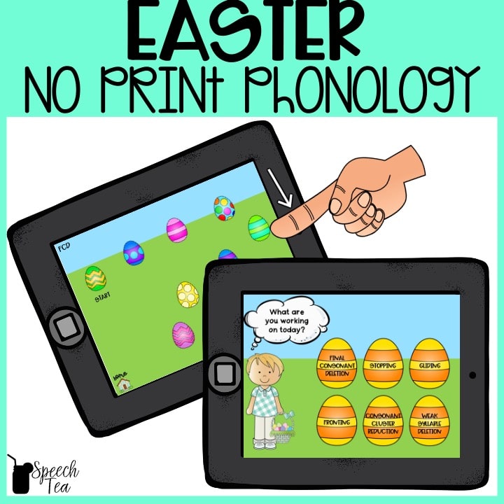 No Print Easter Phonological Processes