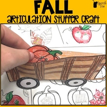 Load image into Gallery viewer, Fall Articulation Stuffer Craft
