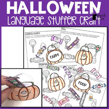 Load image into Gallery viewer, Halloween Language Stuffer Craft
