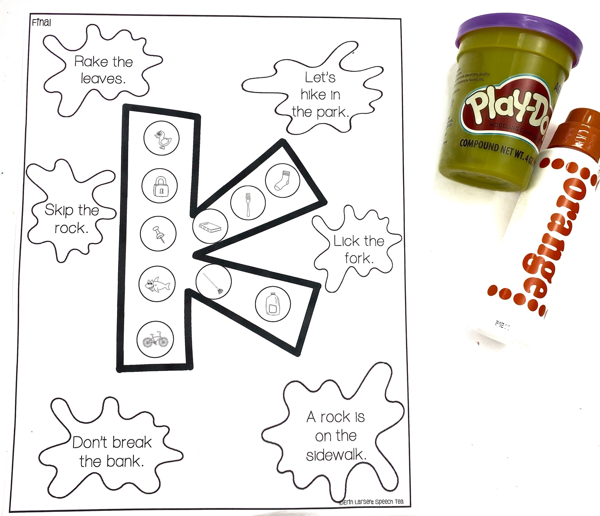 Articulation Activity-Dot and Smash Mats