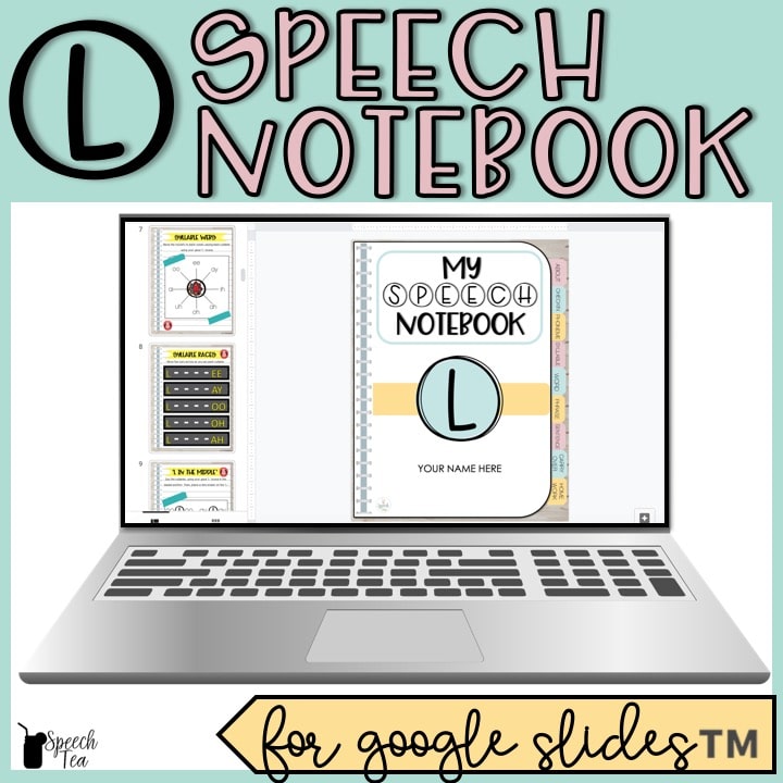 L Articulation Digital Interactive Notebook