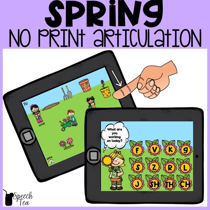 No Print Spring Articulation