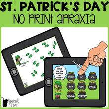 Load image into Gallery viewer, No Print St. Patrick&#39;s Day Apraxia
