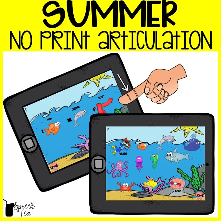 No Print Summer Articulation