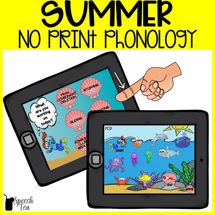 No Print Summer Phonological Processes