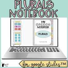 Load image into Gallery viewer, Plurals Digital Interactive Notebook
