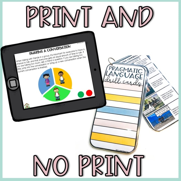 Pragmatic Language Visuals with No Print Version