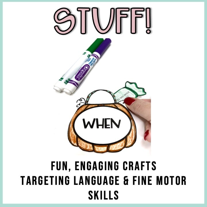 Halloween Language Stuffer Craft