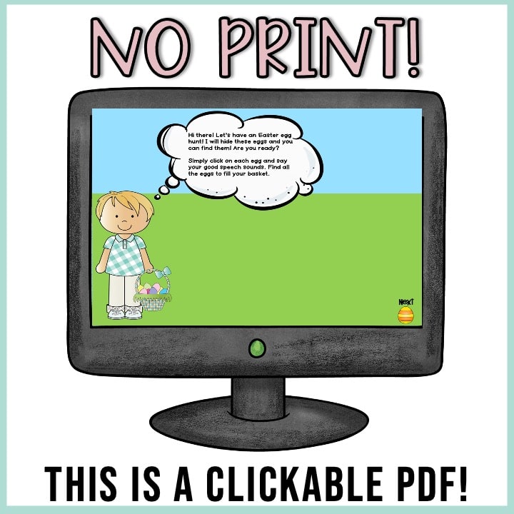 Easter Apraxia No Print
