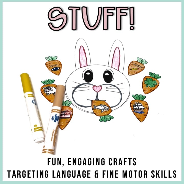 Easter Language Stuffer Craft