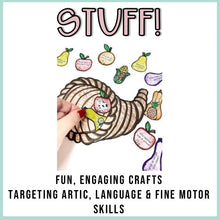 Load image into Gallery viewer, Thanksgiving Speech Therapy Stuffer Craft Bundle
