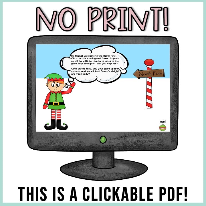 No Print Christmas Phonological Processes