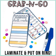 Load image into Gallery viewer, Phonological Awareness Drill Cards

