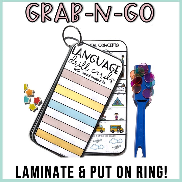 Language Drill Cards