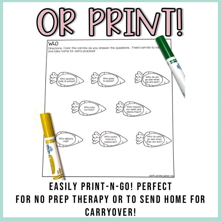 Easter Language Stuffer Craft