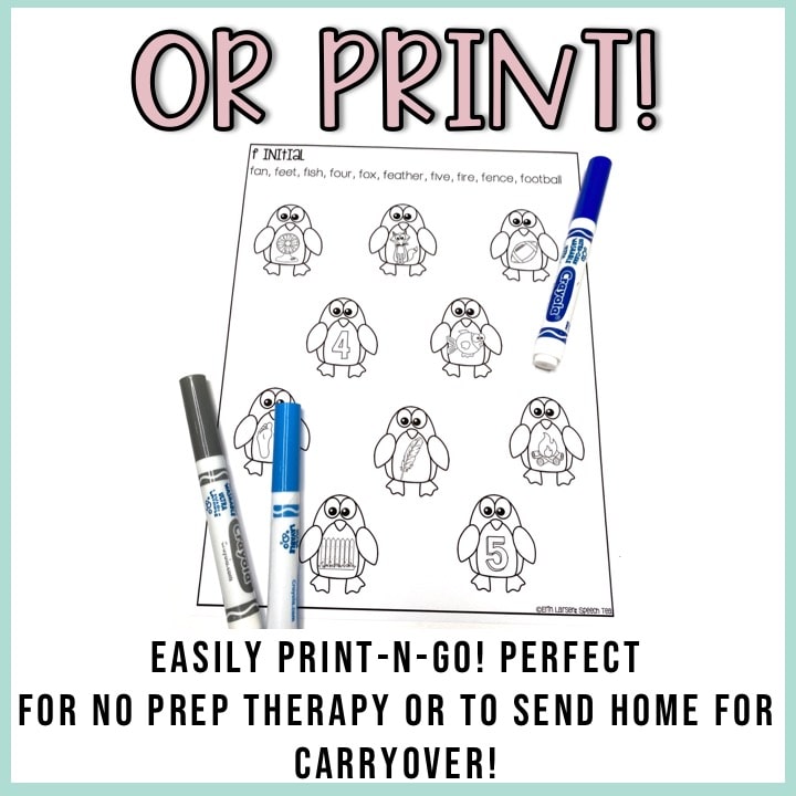 Winter Articulation Stuffer Craft