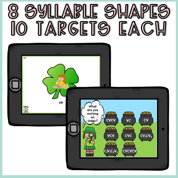 No Print St. Patrick's Day Apraxia