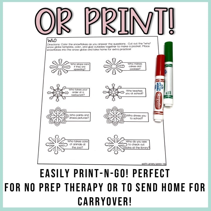 Christmas Articulation Stuffer Craft