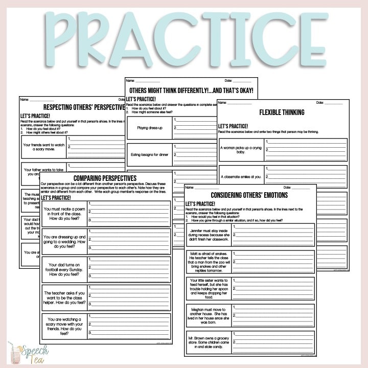 Perspective Taking: Teach and Practice with No Print Option