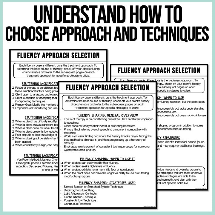 Stuttering Quick Reference Guide