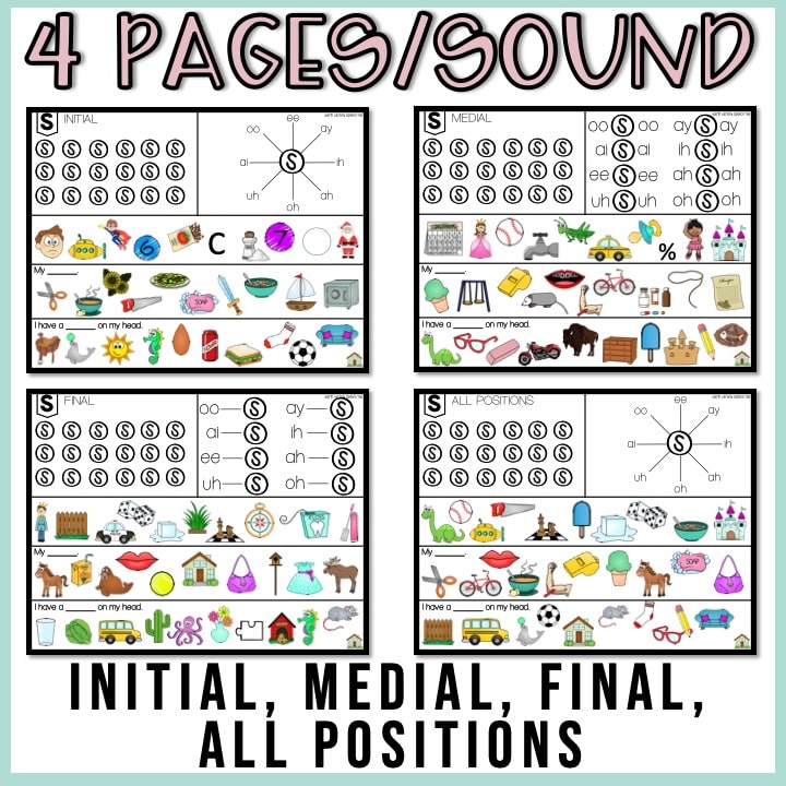 No Print Articulation Drill Cards