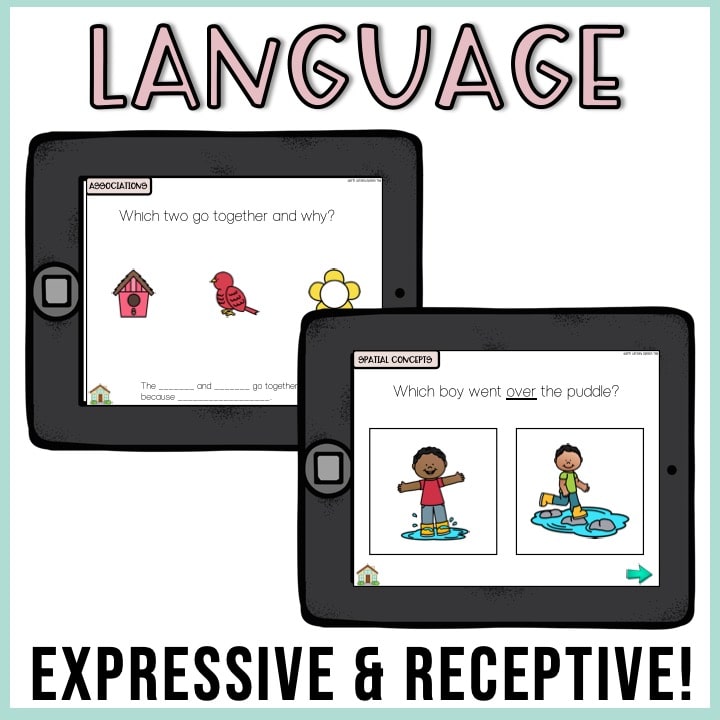 No Print Spring Speech Therapy Drill Cards