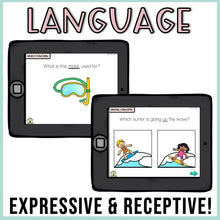 Load image into Gallery viewer, No Print Summer Speech Therapy Drill Cards
