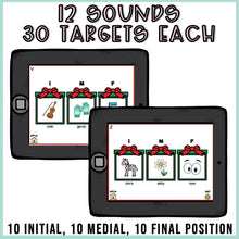 Load image into Gallery viewer, Christmas Speech Therapy NO PRINT Bundle
