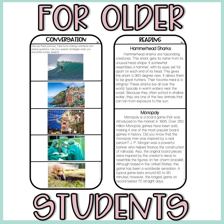 Fluency Drill Cards