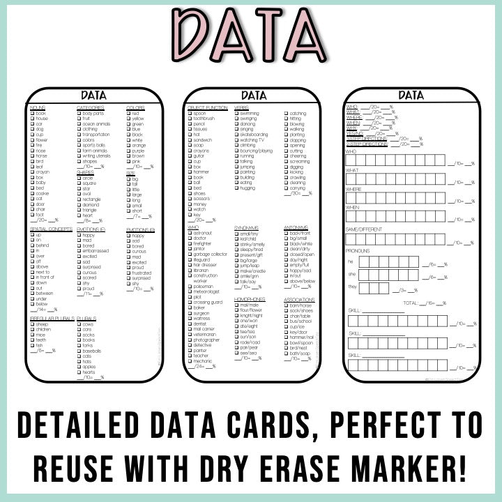 Language Drill Cards