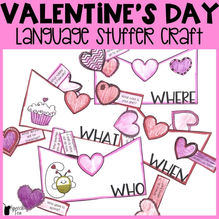Valentines Day Language Stuffer Craft