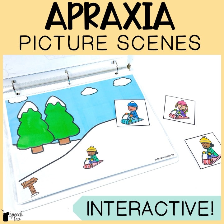Apraxia Interactive Picture Scene Activities